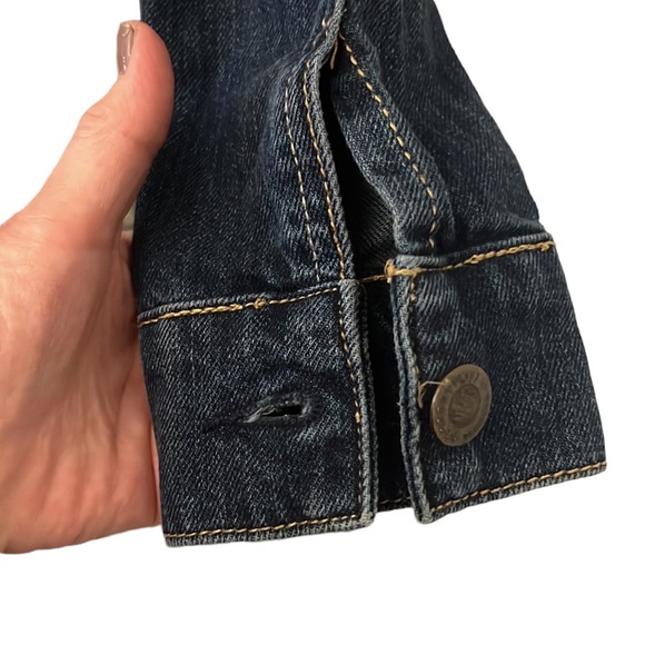 Aeropostale Women’s Blue Jean Jacket Size Medium - Picture 6 of 11